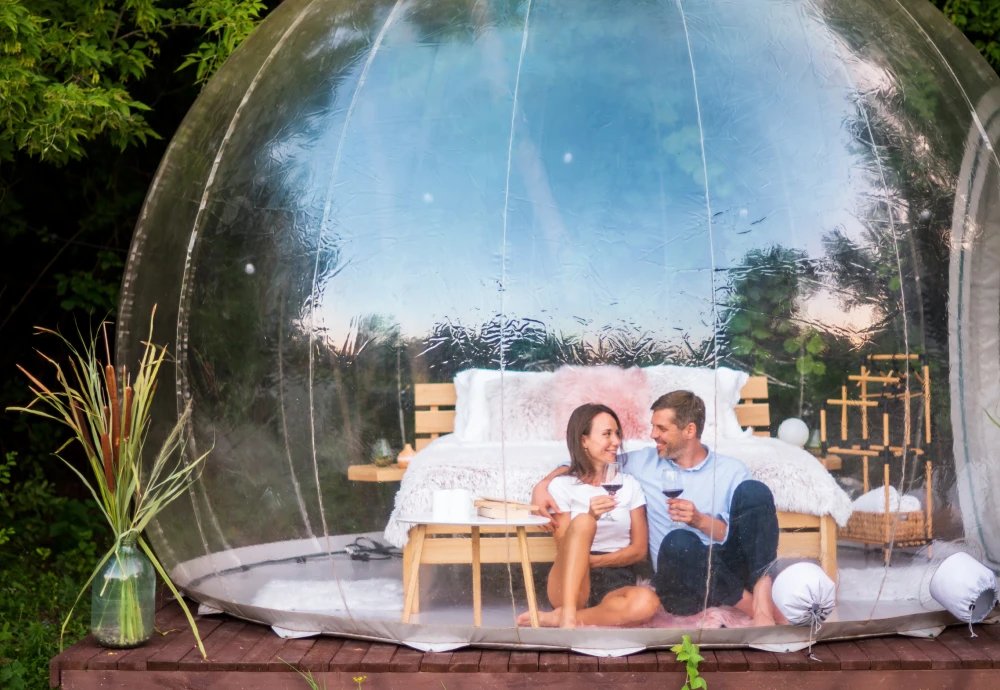 giant clear bubble tent